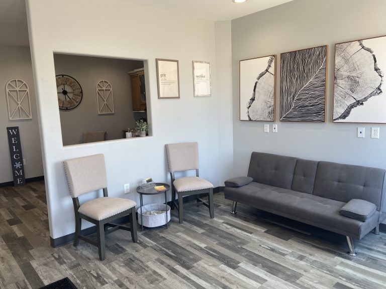 Inside the office